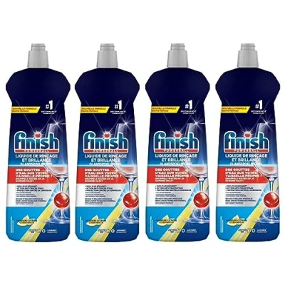 Image de Finish Liquide de Rinçage Citron Lot 10 x 800 ml