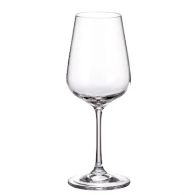 Image de Lot de 6 verres Bohemia Crystal Sira 360 ml x 8 22 cm Blanc