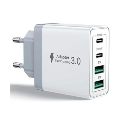 Image de Chargeur USB C Non spécifié 40W 4 Ports Charge Rapide Protection Surchauffe