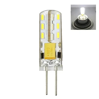 Image de Chaozan Ampoule LED G4 2 W 12 V AC/DC 24 x 3014 SMD 6000 K Blanc froid Remplace les ampoules halogènes 20 Non compatible avec variateur d&#039;intensité