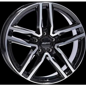 Image de ALUTEC 5Trou 18Pouce 112mm Jante alu Ikenu noire avant satiné IKE80843M13 1