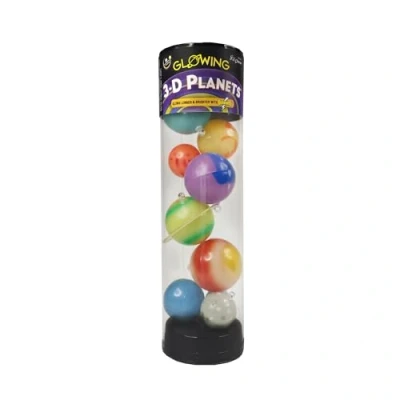 Image de University Games 3 D Planets in a Tube Glow The Dark