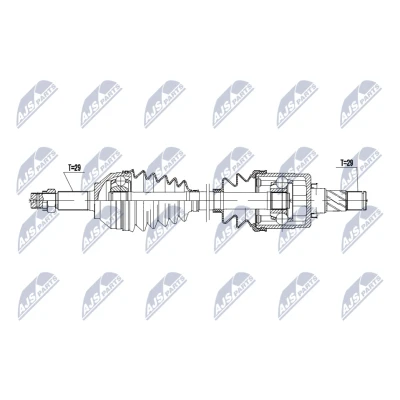 Image de Essieu moteur NTY NPW NS 170