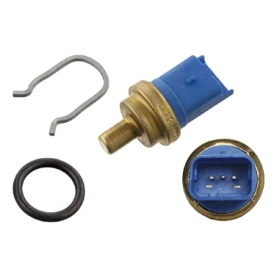 Image de FEBI BILSTEIN 36066 Sonde de Température Liquide Refroidissement Bleu avec ressort retenue, joint d&#039;étanchéite PEUGEOT: 206 3/5 portes