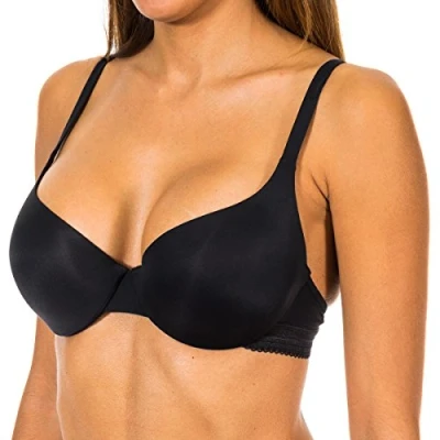 Image de DIM Soutien Gorge Femme Corbeille Ampliforme Invisifree x1, Noir, 85A