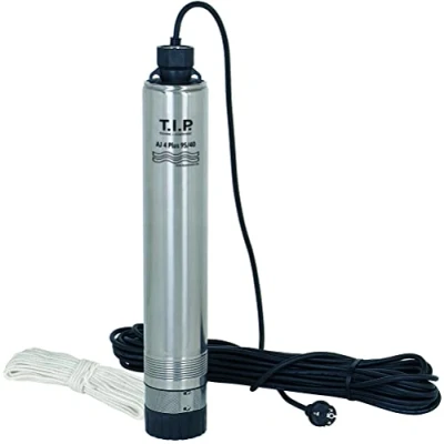 Image de T.I.P. MTS 30000 UV 24 Filtre de Bassin à Multichambres en Inox pour Bassins l Débit 3500 l/h C 25 W avec Technologie Professionnelle Up &amp; Down Haute Capacité Filtration Couleur Noir