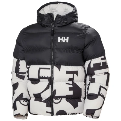 Image de Helly Hansen Active Puffy Jacket Veste d&#039;hiver, Homme, Taille: XXL/3XL, Nimbus cloud aop