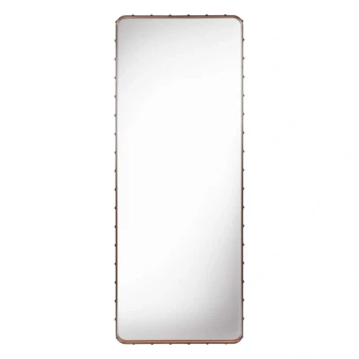 Image de GUBI Miroir Adnet Rectangulaire brown, large