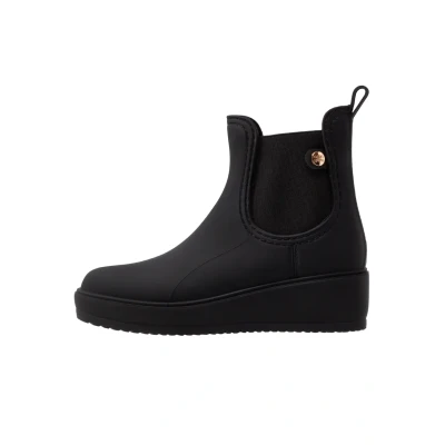 Image de Gioseppo Bottines compensées, Femme, Taille: 38, Black Matière synthétique