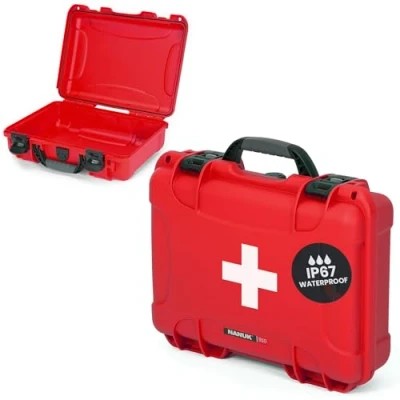 Image de Nanuk 910 First AID Étui Rigide étanche Vide Rouge
