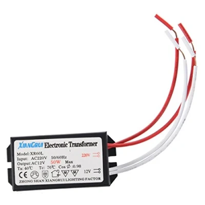 Image de 50W Transformateur Electronique de 220V a 12V pour Halogene