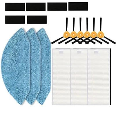 Image de GYing Lot de chiffons rechange pour aspirateur robot Ecovacs Deebot U2 DGN22 Pro