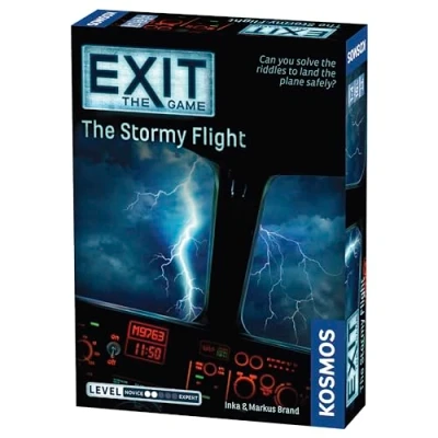 Image de Thames and Kosmos 692874 EXIT : Le Vol vers l’Inconnu Niveau 2 sur 5 Escape Game Unique 1 à 4 Joueurs À partir de 10 Ans Français Non Garanti