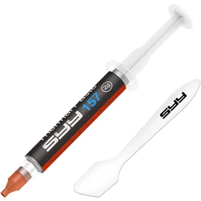 Image de SYY Pate Thermique, Thermique Processeur, 2g avec Toolkit Nouvelle Mise à Niveau Facile appliquer Base de Carbone, pour GPU/CPU/VGA/IC/LED