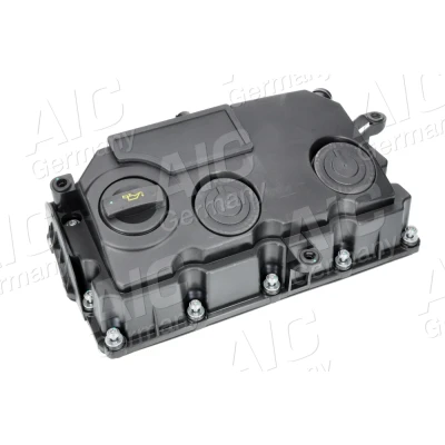 Image de AIC 58917 Cache Culbuteur avec joint d&#039;étanchéite vis/boulons, bouchon/couvercle VOLKSWAGEN: Golf 5, Caddy 3, Touran I, AUDI: A3 3/5 portes