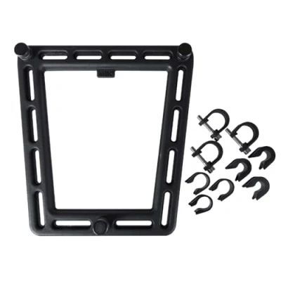Image de Platine pour fixation BASIL mik side Compatible avec kit montage Noir Accessoire vélo