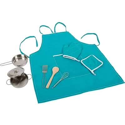 Image de Small Foot Set Tablier, pour la Cuisine, Enfants à partir de 3 Ans, réf. 11966 Toys, Multicolored, Petit