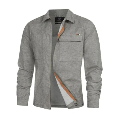 Image de Indicode Jeans Euron Chemise, Homme, Taille: Medium, Army
