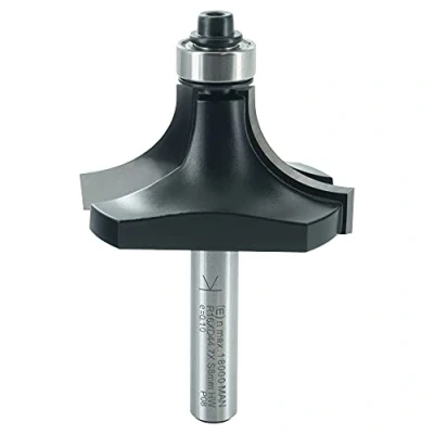 Image de ENT 14302 Fraise à arrondir Carbure, Queue (S) 8 mm, Diamètre (D) 44,7 NL 22 R 16 SL 32 avec roulement