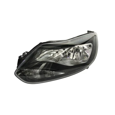 Image de TYC 20 12570 15 2 Phares gauche H7, H1 noir pour circulation à droite avec moteur électrique FORD: FOCUS 3, 3 Turnier