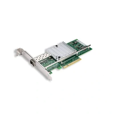 Image de Carte Réseau 10GbE Ethernet PCIE pour Intel X520 DA1 82599EN Chip, Single SFP+ Port NIC Card, 10Gbit PCI Express x8 LAN Adapter, 10Gb Windows Server, Win7/8/10, Linux