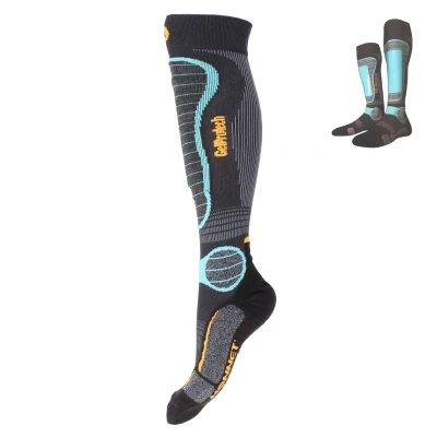 Image de MONNET Pack GELPROTECH Ski Chaussettes, Bleu, 4344 Mixte