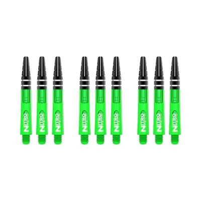 Image de RED DRAGON tiges Courtes Nitrotech Vert 3 Ensembles par Paquet (9 au Total)