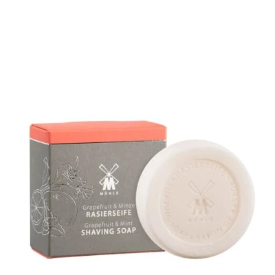 Image de MÜHLE Savon à raser de rasage qualité supérieure avec pamplemousse et menthe pour tous les types peau Fruité &amp; tonifiant 65 g