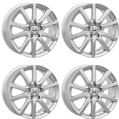 Image de 4x Jantes en aluminium AUTEC SKANDIC 6.5x16 ET45 5x114,3 Brillantsilber