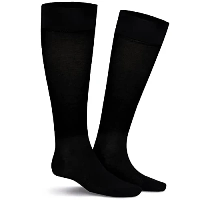 Image de Kunert Fly &amp; Care Chaussettes Montantes Homme, Noir Schwarz (Black 0070), 39