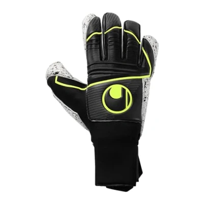 Image de uhlsport Supergrip+ Flex Frame Carbon Gants de Gardien But Football pour Hommes et garçons stabilisation maximale des Doigts, Corps Gant en néoprène supergrip, 8