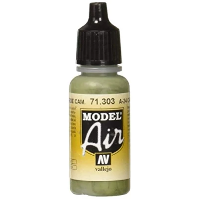 Image de AV Vallejo Model Air A 24M Camouflage Vert 17 ml