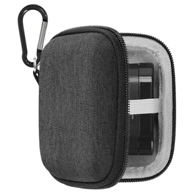 Image de GEEKRIA éétui Rigide pour Casque Audio Technica ATH CK3TW True Wireless Earbuds, étui Housse de Transport, Coque Protection Voyage (Gris)