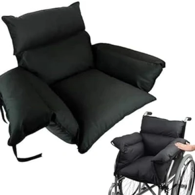 Image de OrtoPrime Protecteur Coussin Anti Escarres pour Fauteuil Roulant + Prévient Les Ulcères de Pression et Augmente Le Confort Coccyx Siège Orthopédique