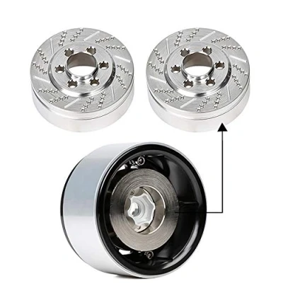 Image de INJORA RC Balance Poids 2pcs Contrepoids Weight Accessoire pour 1:10 Crawler TRX4 TRX6 Axial SCX10 90046 AXI03007 (Set B)