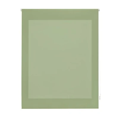 Image de Uniestor Store enrouleur translucide Vert pastel, 100 x 175 cm (largeur hauteur) Taille du tissu 97 170 cm. Stores pour fenêtres