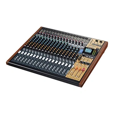 Image de Tascam Modèle 24 22 canaux Console de mixage analogique avec enregistreur multipiste pistes Interface audio