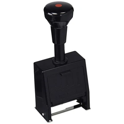 Image de Reiner B6K Tampon numéroteur automatique Noir 4,5 mm (Import Royaume Uni)