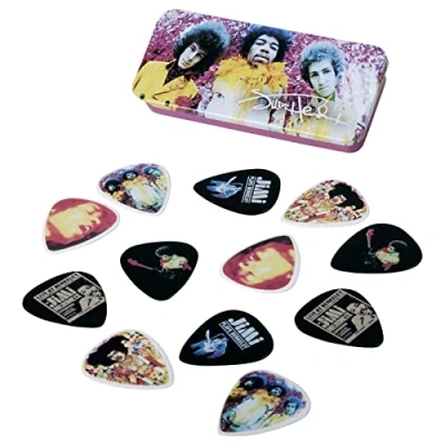 Image de Dunlop Jimi Hendrix Collector Picks Experienced 12 médiators