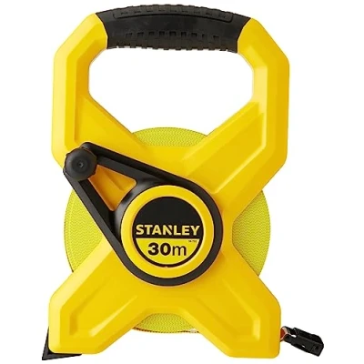 Image de Stanley 2 34 792 Ruban en fibre de verre, Jaune, 30 m x 13 mm