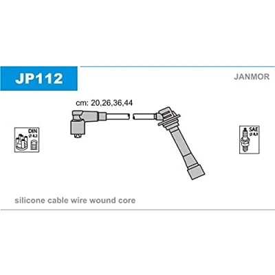 Image de JANMOR JP112 Jeu De Fils d&#039;Allumage MAZDA: MX 5 2, I