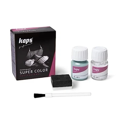 Image de KAPS Super Color Teinture pour Cuir Naturel Matières Synthétiques et Textiles 25 ml Plusieurs couleurs, 164 Blue Pastel