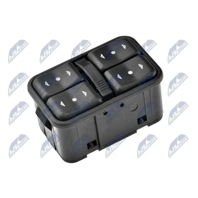 Image de NTY EWS PL 001 Interrupteur, lève vitre avant gauche OPEL: Zafira A, Astra G CC, Berline