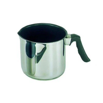 Image de KRÜGER 2112B Casserole à lait 12 cm avec bec verseur Inox