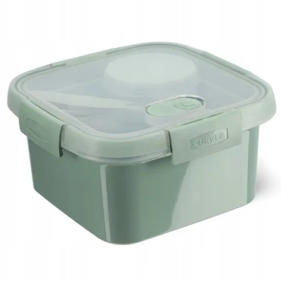 Image de Lunch box nomade carrée Curver Eco line 1,1L