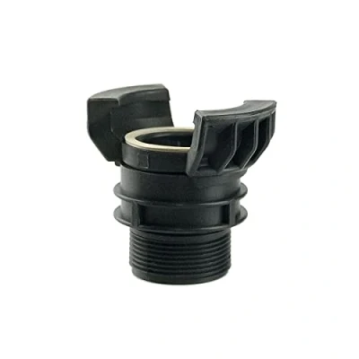 Image de Demi raccord symétrique Guillemin, pompier, à verrou douille filetée male en polypropylène DN 40 x 1&#039;&#039; 1/2 BSP