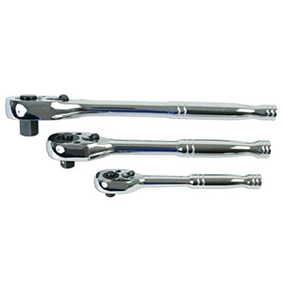 Image de Laser 6421 Standard Ratchet Set 1/4&quot; D, 3/8&quot; 1/2&quot; D 3pc