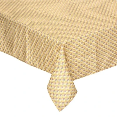 Image de Nappe Anti Tache Gloria Jaune 140x240 cm Atmosphera créateur d&#039;intérieur