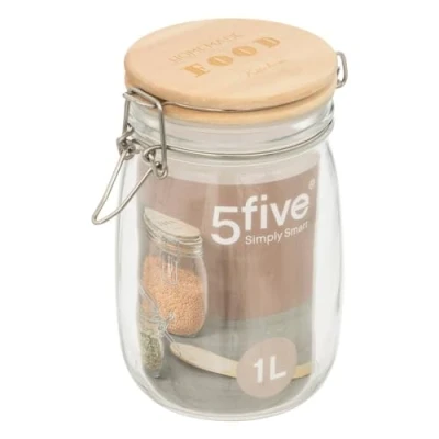 Image de 5 five simply smart Flacon en verre + rédaction 1 l
