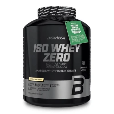 Image de Whey isolate BioTech USA Iso Zero Black Vanilla 1816g